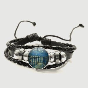 🍏50% OFF/3+...Van Gogh "Starry Night Over the Rhône" Bracelet